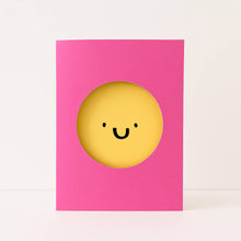Load image into Gallery viewer, Happy Face - Die Cut Cards - Fun - Birthday Cards - Cute