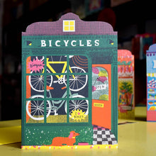 Load image into Gallery viewer, Bicycle Shop Die Cut Card