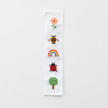 Load image into Gallery viewer, Nature Rainbow Cross Stitch Bookmark Kit