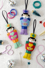 Load image into Gallery viewer, 'Rainbow Nutcrackers' Felt Decoration Kit