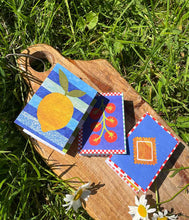 Load image into Gallery viewer, Citrus concertina card