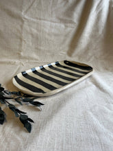 Load image into Gallery viewer, Stripe Large Platter