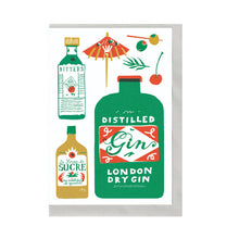 Load image into Gallery viewer, Gin Collection A6 Card