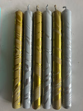 Load image into Gallery viewer, METALLIC MARBLED FOIL - Champagne and Snow -Sold individually