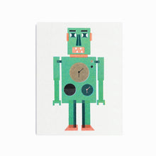 Load image into Gallery viewer, Robot Mini Card