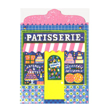 Load image into Gallery viewer, Patisserie Shop Die Cut Card