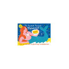 Load image into Gallery viewer, Mermaid Rose Geranium Natural Handmade Soap Bar