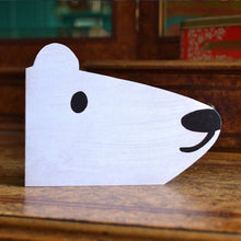 Load image into Gallery viewer, Polar bear card