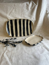 Load image into Gallery viewer, Stripe Large Platter