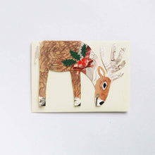 Load image into Gallery viewer, Reindeer card