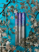 Load image into Gallery viewer, WINTER WHIMSY Dip Dye Dinner Candle - sold individually