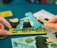 Load image into Gallery viewer, HAPPY FATHER'S DAY DINOSAUR POP OUT CARD