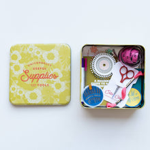 Load image into Gallery viewer, Embroidery Starter Kit Sewing Tin