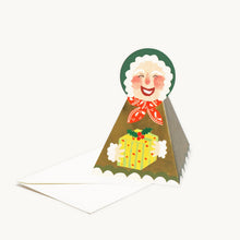 Load image into Gallery viewer, Mrs Claus Stand-Up Card