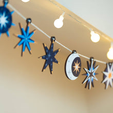 Load image into Gallery viewer, CELESTIAL STAR WOODEN GARLAND