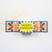Load image into Gallery viewer, Christmas Cracker Starburst Pull-Out Card