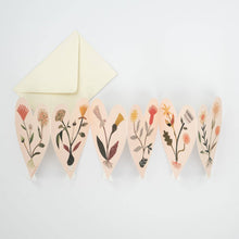 Load image into Gallery viewer, Hearts Concertina Card