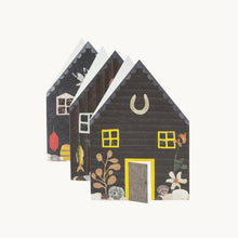Load image into Gallery viewer, Fisherman's Huts Concertina Card