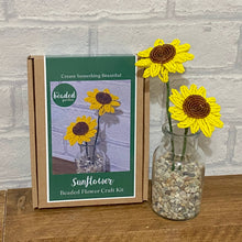 Load image into Gallery viewer, Sunflower Bead Craft Kit