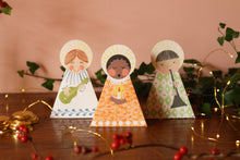 Load image into Gallery viewer, Orange Angel Fold-Out Card