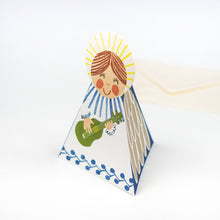 Load image into Gallery viewer, Blue Angel Fold-Out Card