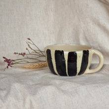 Load image into Gallery viewer, Stripe 300ml Cappuccino Mug