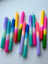 Load image into Gallery viewer, Dip Dye Dinner Candles
