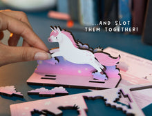 Load image into Gallery viewer, UNICORN POP OUT CARD