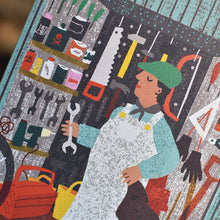 Load image into Gallery viewer, Man in Shed Die Cut Card