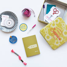 Load image into Gallery viewer, Embroidery Starter Kit Sewing Tin