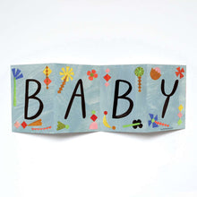 Load image into Gallery viewer, Baby Concertina Greeting Card