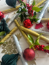 Load image into Gallery viewer, METALLIC MARBLED FOIL - Champagne and Snow -Sold individually