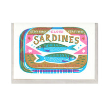 Load image into Gallery viewer, Sardines A6 Card