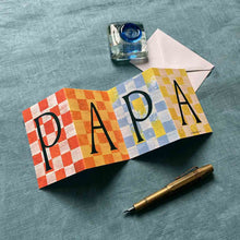 Load image into Gallery viewer, Papa Concertina Card