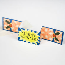 Load image into Gallery viewer, Christmas Cracker Starburst Pull-Out Card