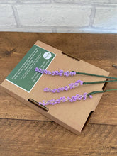 Load image into Gallery viewer, Lavender Beaded Flower Craft Kit - A creative gift idea.
