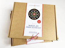 Load image into Gallery viewer, Cross stitch kit - Winter Joy