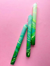Load image into Gallery viewer, Marbled Dining Candles