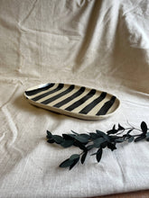 Load image into Gallery viewer, Stripe Large Platter
