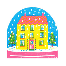 Load image into Gallery viewer, House Large Snowglobe Card