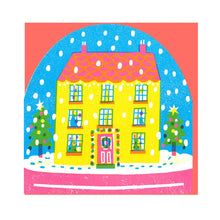 Load image into Gallery viewer, House Large Snowglobe Card