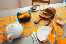 Load image into Gallery viewer, Orange Slice Table Runner
