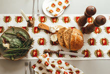 Load image into Gallery viewer, White Conker Table Runner