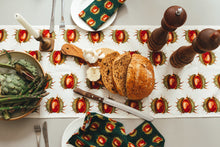 Load image into Gallery viewer, White Conker Table Runner
