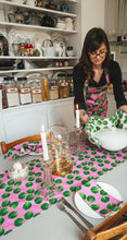 Load image into Gallery viewer, Pink Sprout Table Runner