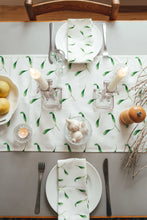 Load image into Gallery viewer, White Mistletoe Napkin