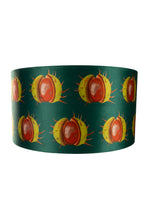 Load image into Gallery viewer, 25cm Green Conker Velvet Lampshade