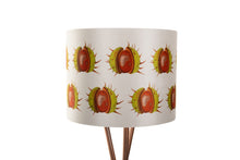 Load image into Gallery viewer, 35cm White Conker Velvet Lampshade