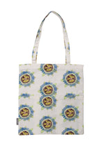 Load image into Gallery viewer, White Passion Flower Tote Bag