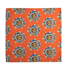 Load image into Gallery viewer, Coral Passion Flower Napkin